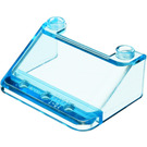 LEGO Transparentes Hellblau Windschutzscheibe 4 x 3 x 1.3 mit Hollow Noppen (35279 / 57783)