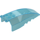 LEGO Transparent Light Blue Windscreen 4 x 8 x 2 with Handle (38480 / 92579)