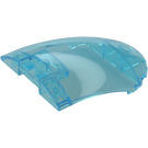 LEGO Transparent Light Blue Windscreen 6 x 8 x 2 with Cut Out (5274)