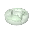 LEGO Transparant lichtgroen Clickits Rond 2 x 2 (45477 / 51509)