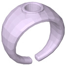 LEGO Gjennomsiktig lys lilla Ring Ø14,7 - Polished (51686)