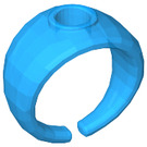 LEGO Transparent Light Royal Blue Ring Ø14,7 - Polished (51686)