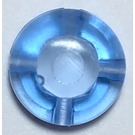 LEGO Transparent Medium Blue Clickits Round 2 x 2 (45477 / 51509)