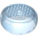 LEGO Transparentes Mittelblau Container Medium (47674)