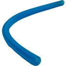 LEGO Transparent Medium Blue Corrugated Hose 24.8 cm (31 Studs) (22678)