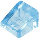 LEGO Transparent Medium Blue Slope 1 x 1 (31°) (50746 / 54200)