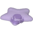 LEGO Violet Moyen Transparent Clikits Petit Étoile (45463 / 46285)