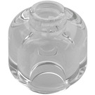 LEGO Transparent Minifigure Head (Recessed Solid Stud) (3274 / 3626)