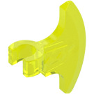 LEGO Transparent Neon Green Axe Head (53454 / 65042)