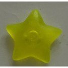 LEGO Transparent Neon Green Clikits Star 2 x 2 with Pin (45462)