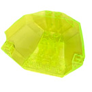 LEGO Transparent Neon Green Cockpit 8 x 5 x 3 (6085)