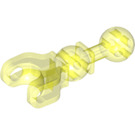 LEGO Transparentes Neongrün Doppelt Kugelgelenk mit Ball Socket (90609)
