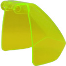 LEGO Transparent Neon Green Duplo Helicopter Cockpit (6345 / 17562)