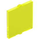 LEGO Transparant neon groen Glas voor Venster 1 x 2 x 2 (35315 / 86209)