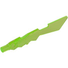 LEGO Transparent Neon Green Ice Sword with Marbled White (11439 / 21548)