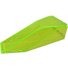 LEGO Transparant Neon Groen Voorruit 10 x 4 x 2.3 (2507 / 30058)