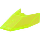 LEGO Transparent Neon Green Windscreen 6 x 4 x 1.3 (6152)