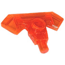 LEGO Transparent Neon Reddish Orange Blade (22407)