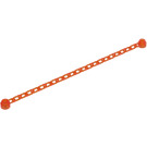 LEGO Transparent Neon Reddish Orange Chain with 21 Links (30104 / 60169)