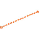 LEGO Transparentes Neonrot-Orange Kette mit 21 Links (30104 / 60169)
