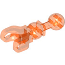 LEGO Transparentes Neonrot-Orange Doppelt Kugelgelenk mit Ball Socket (90609)