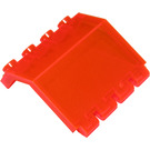 LEGO Transparent Neon Reddish Orange Hinge Panel 2 x 4 x 3.3 (2582 / 6139)