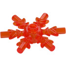 LEGO Transparentes neonrötliches Orange Ice Crystal (42409 / 53972)