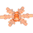 LEGO Orange rougeâtre néon transparent Ice Crystal (42409 / 53972)
