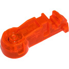 LEGO Transparant neon roodachtig oranje Light-Omhoog Oog / Brain Stengel (53500 / 54359)