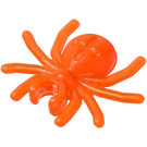 LEGO Transparent Neon Reddish Orange Spider with Clip (30238)