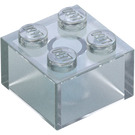 LEGO Transparent Opal Kloss 2 x 2 (3003 / 6223)