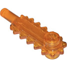 LEGO Transparent Orange Chainsaw Blade (6117 / 28652)