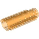 LEGO Orange Transparent Cylindre 9 x 4 x 2 (58947)