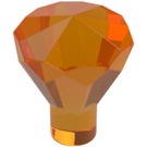 LEGO Transparent Orange Diamond (28556 / 30153)