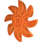 LEGO Transparentes Orange Propellor 8 Klinge 5 Durchmesser (41530 / 60591)