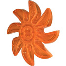 LEGO Orange transparent Propellor 8 Lame 5 Diameter (41530 / 60591)