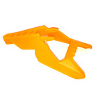 LEGO Transparent Orange Shield for Head (47333)