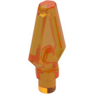 LEGO Orange Transparent Lance Tête Tip (27257)