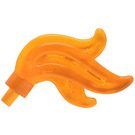 LEGO Naranja transparente Triple Pluma Penacho (compacto) (28661 / 64647)