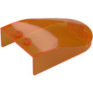 LEGO Transparent Orange Windscreen 4 x 6 x 1.3 (18973 / 35303)