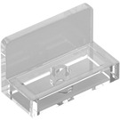 LEGO Transparent Panel 1 x 2 x 1 with Rounded Corners (4865 / 26169)