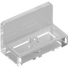 LEGO Transparent Paneel 1 x 2 x 1 mit quadratischen Ecken (4865 / 30010)