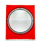 LEGO Transparent Panel 1 x 2 x 2 with Porthole without Side Supports, Hollow Studs (4864)