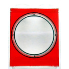 LEGO Transparent Panel 1 x 2 x 2 with Porthole without Side Supports, Hollow Studs (4864 / 43804)