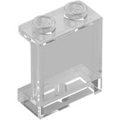 LEGO Transparent Paneel 1 x 2 x 2 mit Seitenstützen, Hohlnoppen (35378 / 87552)