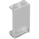 LEGO Transparent Panneau 1 x 2 x 3 avec supports latéraux - tenons creux (35340 / 87544)