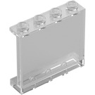 LEGO Gennemsigtig Panel 1 x 4 x 3 med sidestøtter, hule knops (35323 / 60581)