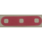 LEGO Transparent Pink Clikits Film Strip 2 x 8