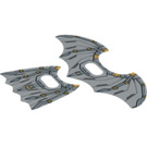 LEGO Transparent Kunststoff Batman Wings (Sheet of 2) (20273)