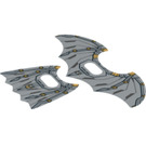 LEGO Transparent Plastic Batman Wings (Sheet of 2) (20273)